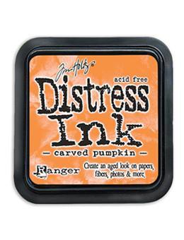 Distress - carved pumpkin