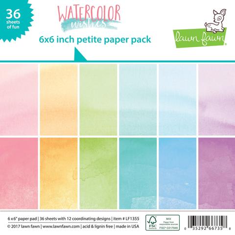 Watercolor Wishes petite paper pack
