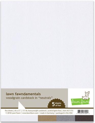 Woodgrain Cardstock Neutral Pack