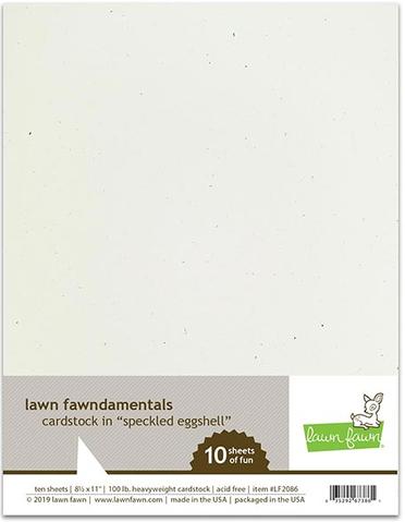 Speckled Eggshell cardstock