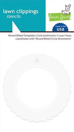 Reveal Wheel Templates: circle sentiments