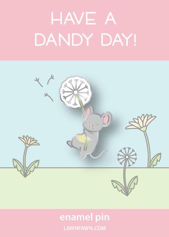 Enamel Pin: Dandy Mouse