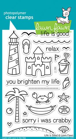 Life is Good stamps