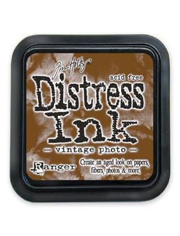 Vintage Photo distress ink