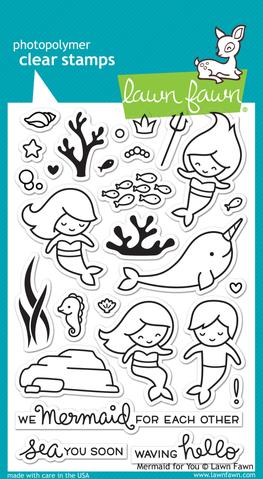 Mermaid for You - stamps