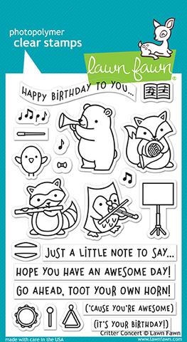 Critter Concert - stamps