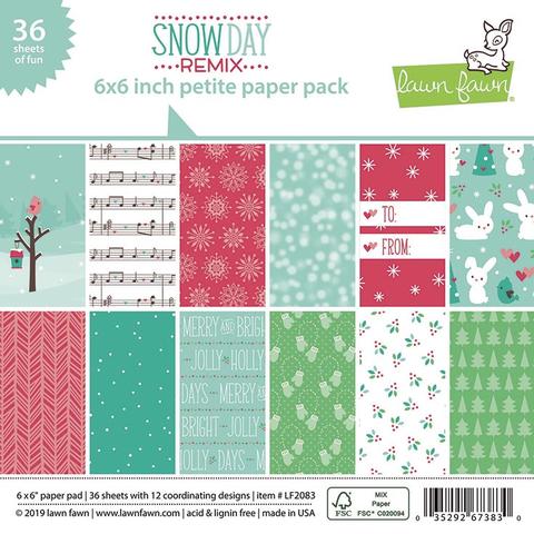 Snow Day Remix petite paper pack