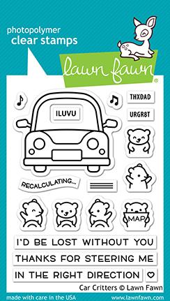Car Critters stamps