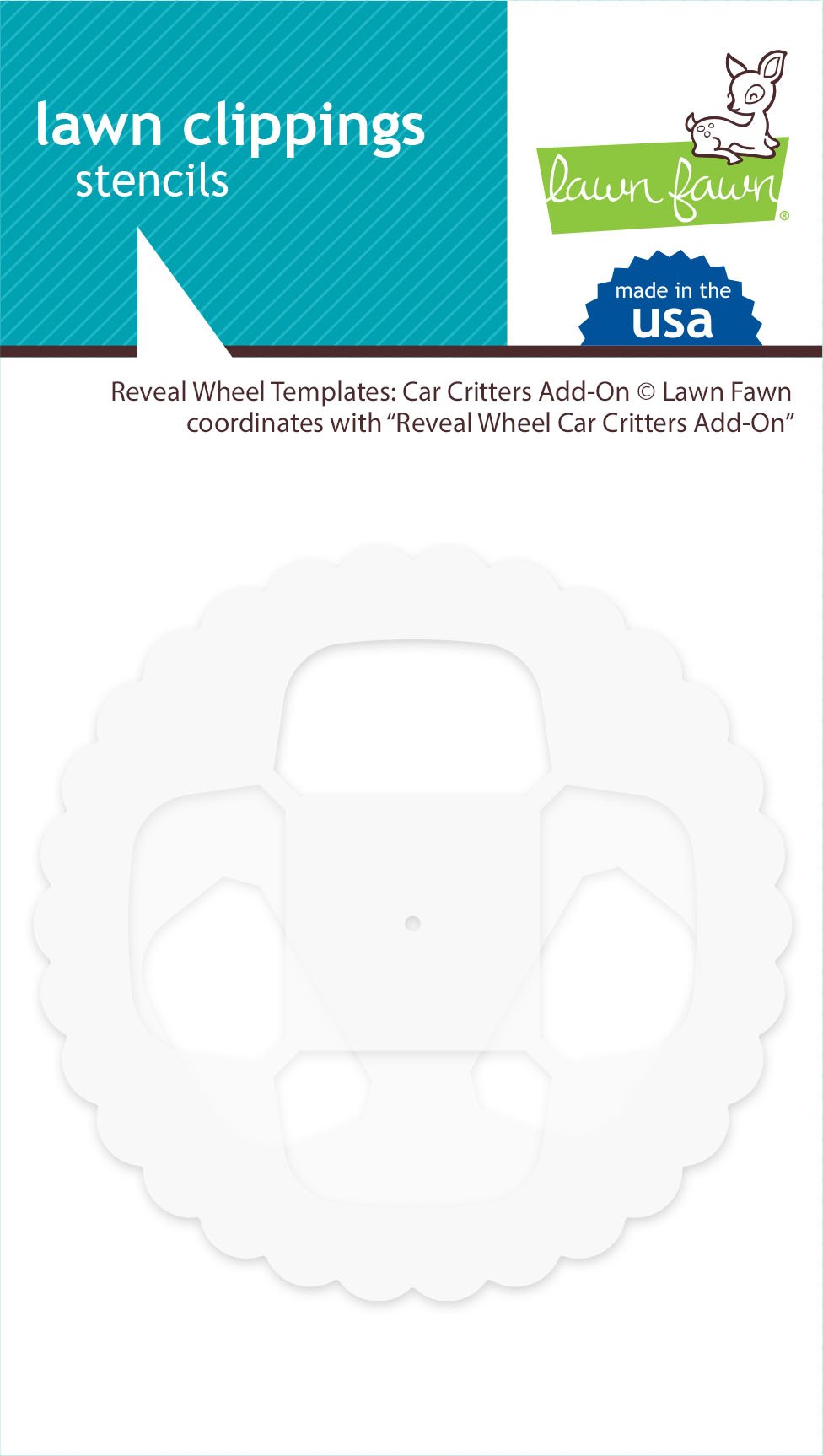 Reveal wheel templates: car critters