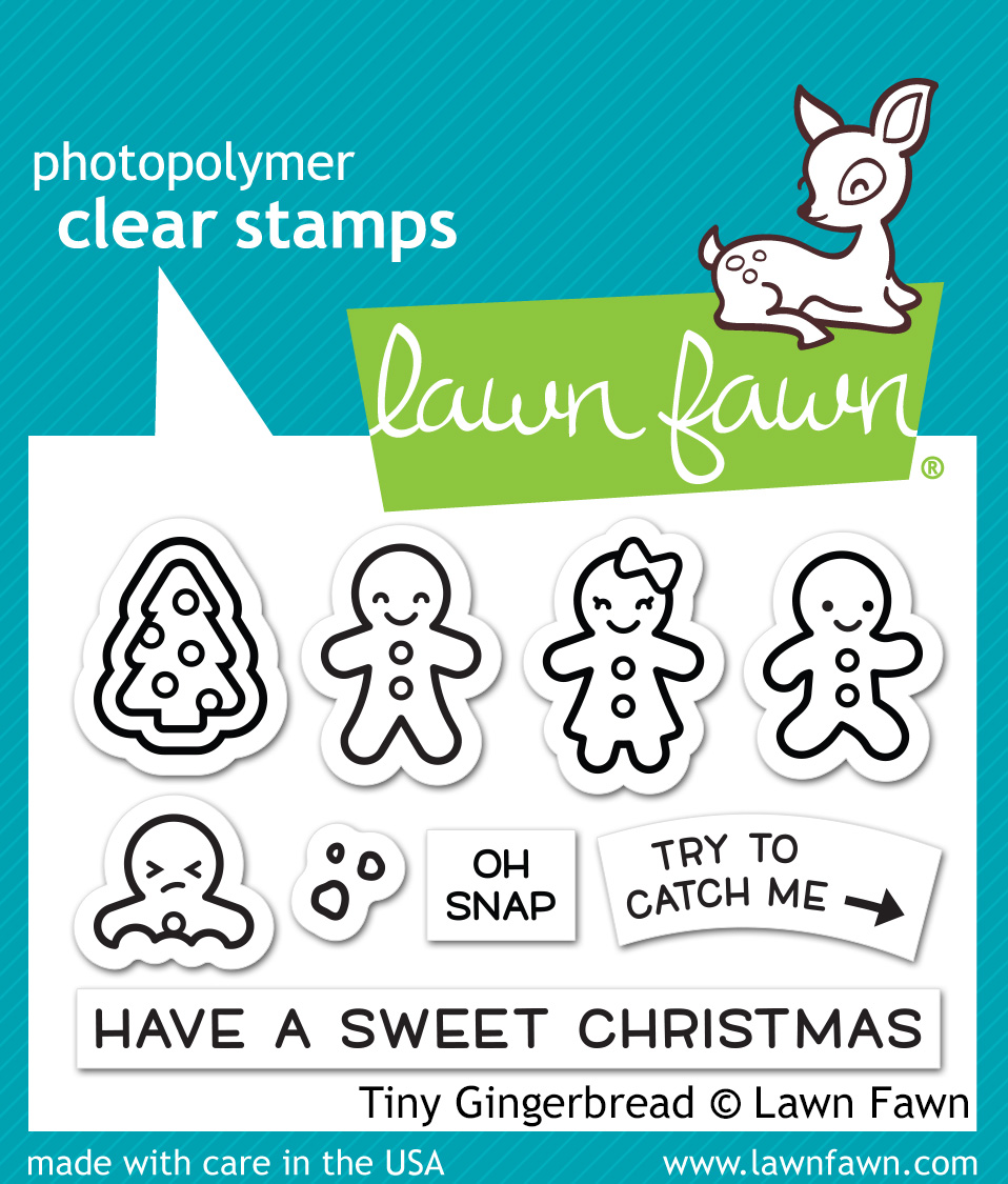 Tiny Gingerbread stamps