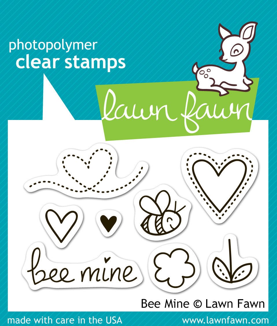 Bee Mine stamps