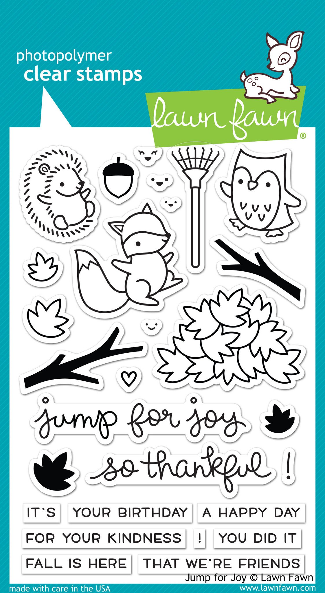 Jump For Joy stamps