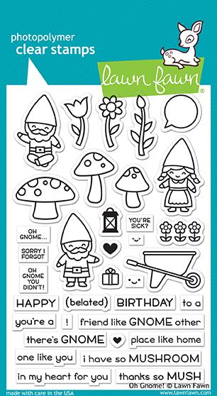 Oh Gnome! stamps
