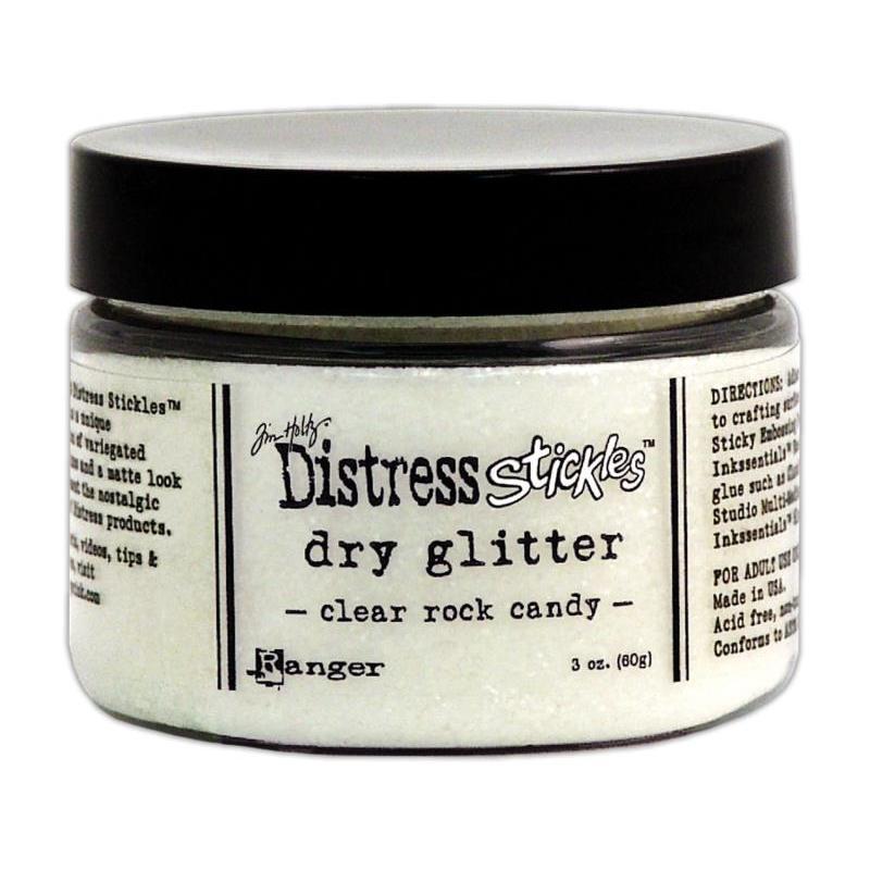 Distress Stickles Clear Rock Candy Dry Glitter