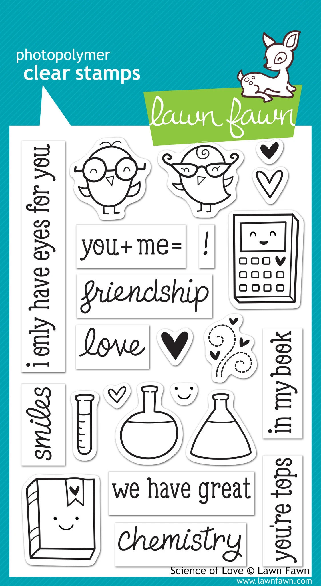 Science Of Love stamps