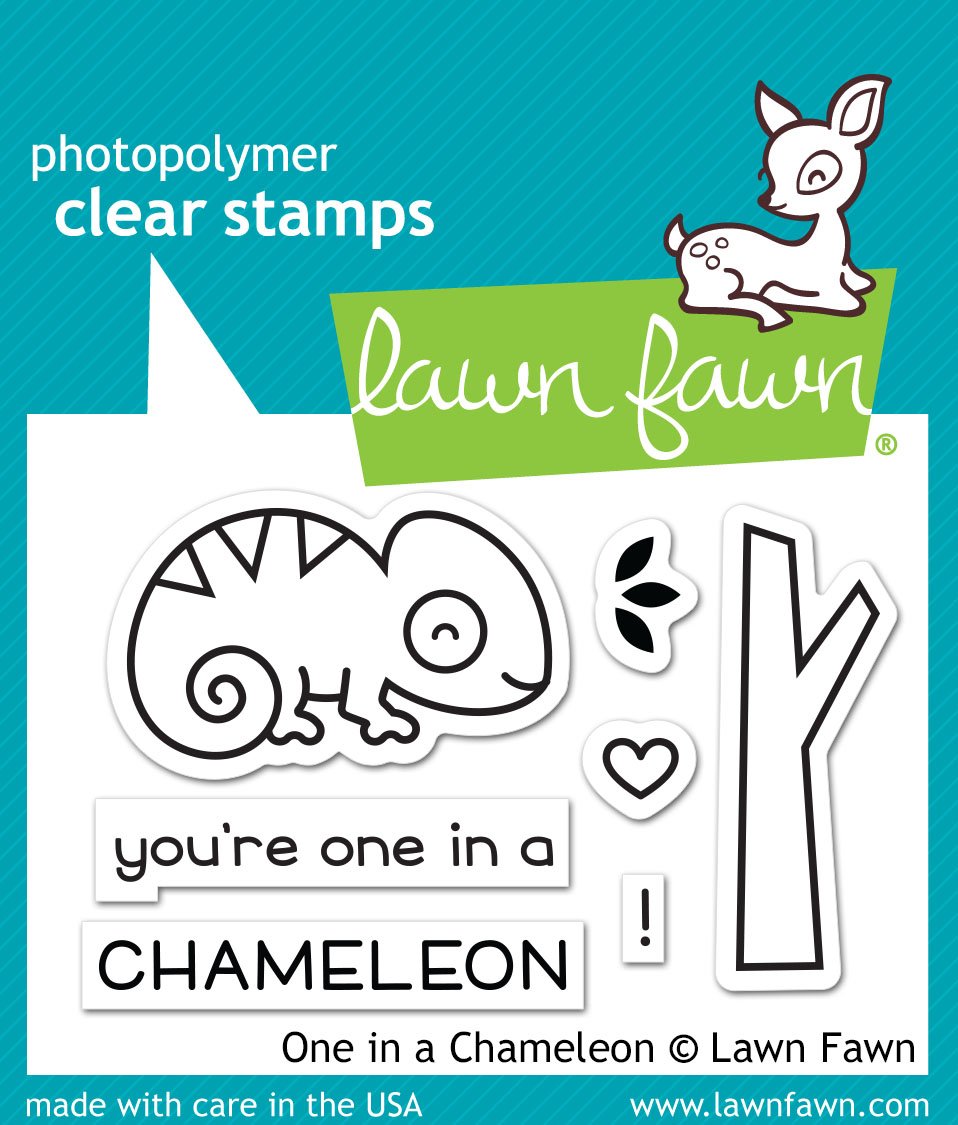 One In A Chameleon stamp