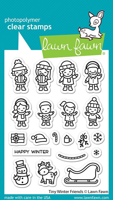 Tiny Winter Friends stamps