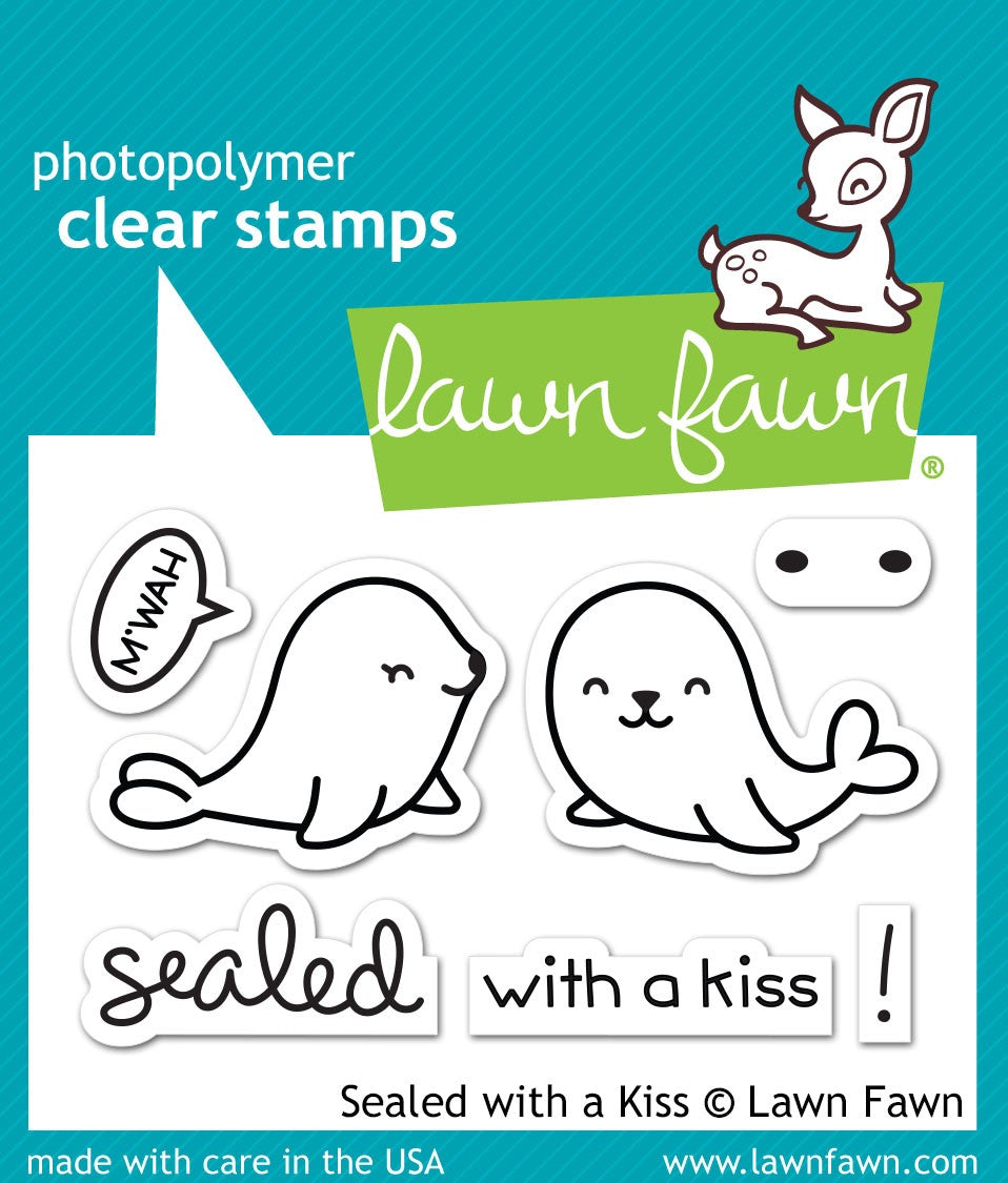 Sealed With a kiss stamps