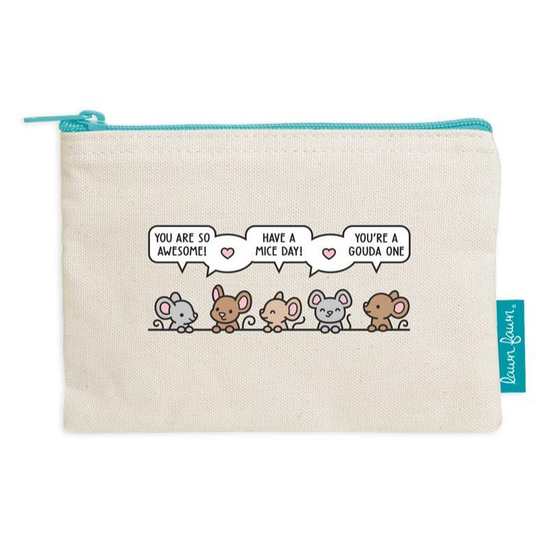 Have a Mice Day zipper Pouch
