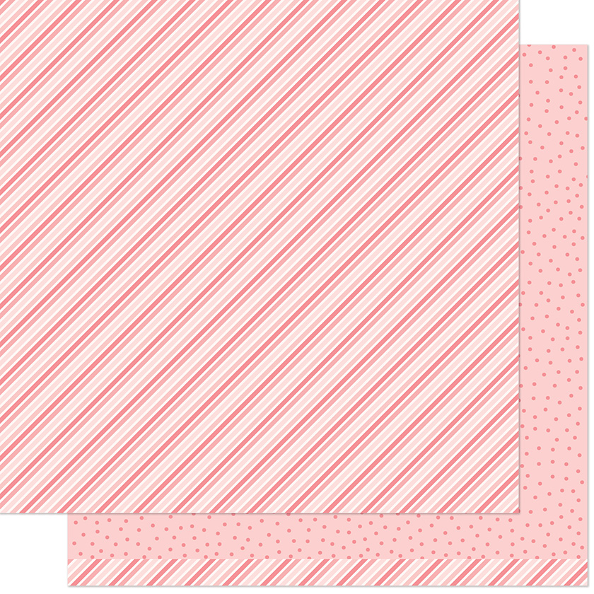 Stripes 'n Sprinkles: Pink Pow