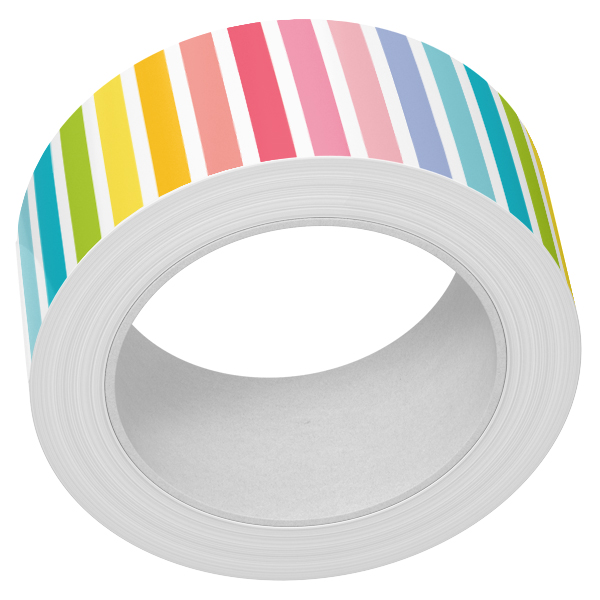 Vertical Rainbow Washi Tape